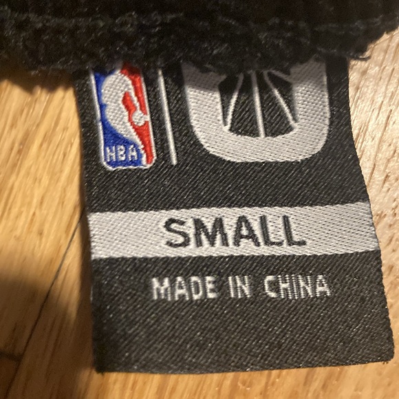 NBA shorts, reflective logos & never been used - Picture 3 of 4